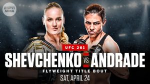 UFC 261 pronostico scommesse Shevchenko vs Andrade