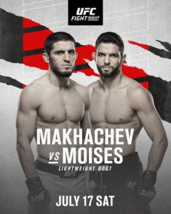 Makhachev vs Moises scommesse ufc