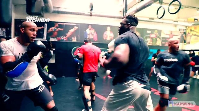 Ngannou vs Gane sparring