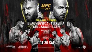 ufc 267 miglior pronostico Blachowicz vs Teixeira