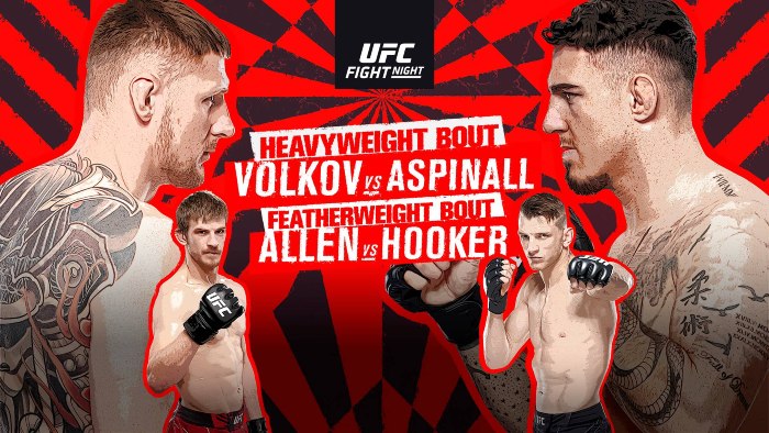 ufc fight night Alexander Volkov vs Tom Aspinall