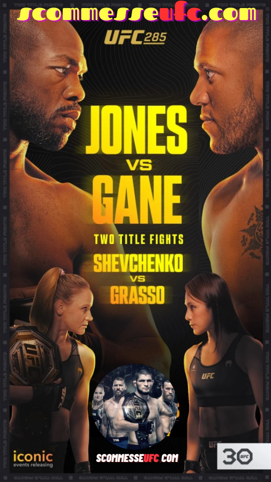 Pronostico UFC 285 Jones vs Gane