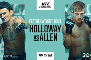 pronostico, quote scommesse ufc Holloway vs Allen