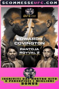 pronostici ufc 296 Edwards vs Covington, Pantoja vs Royval 2