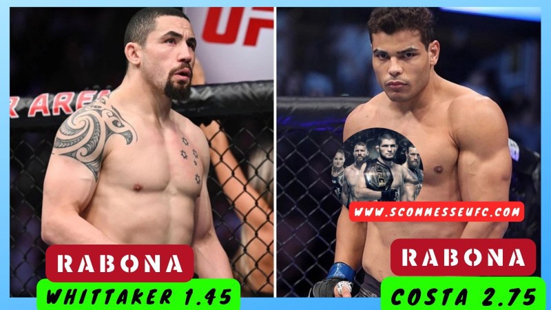 scommesse Whittaker vs Costa