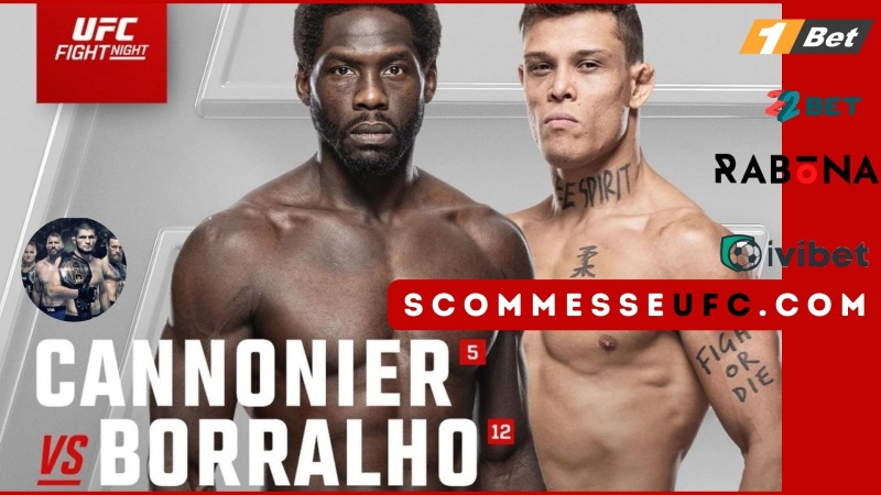 pronostico ufc Cannonier vs Borralho