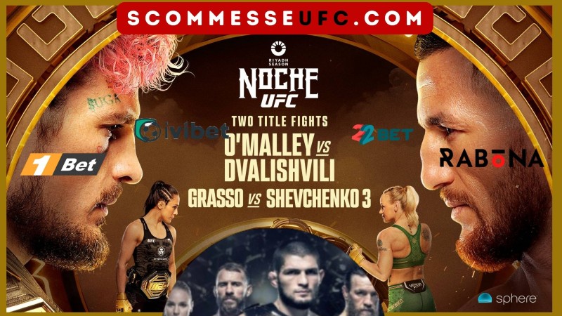 siti per scommettere su UFC 306 Omalley vs
Dvalishvili e pronostici