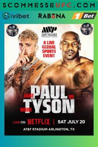 scommesse Tyson vs Paul