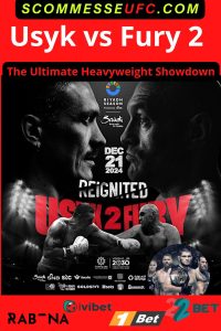 pronostico Usyk vs Fury 2, le migliori quote scommesse